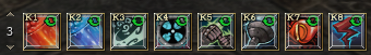 Buff shortcuts enabled for automatic use